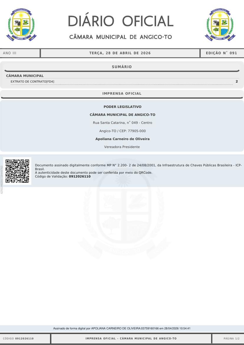 Capa da edição